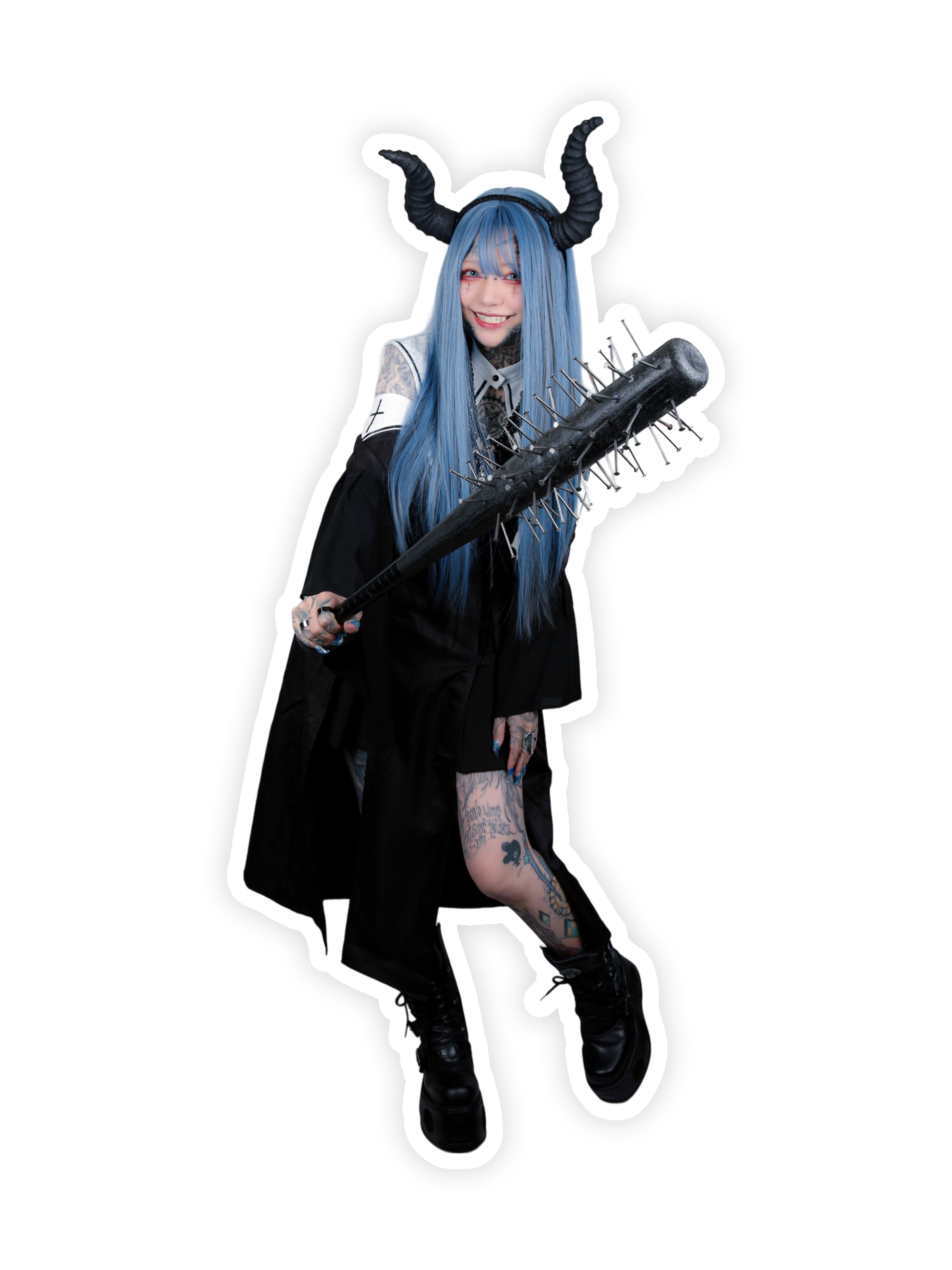 Chapi Evil Sister -Smiling- Sticker