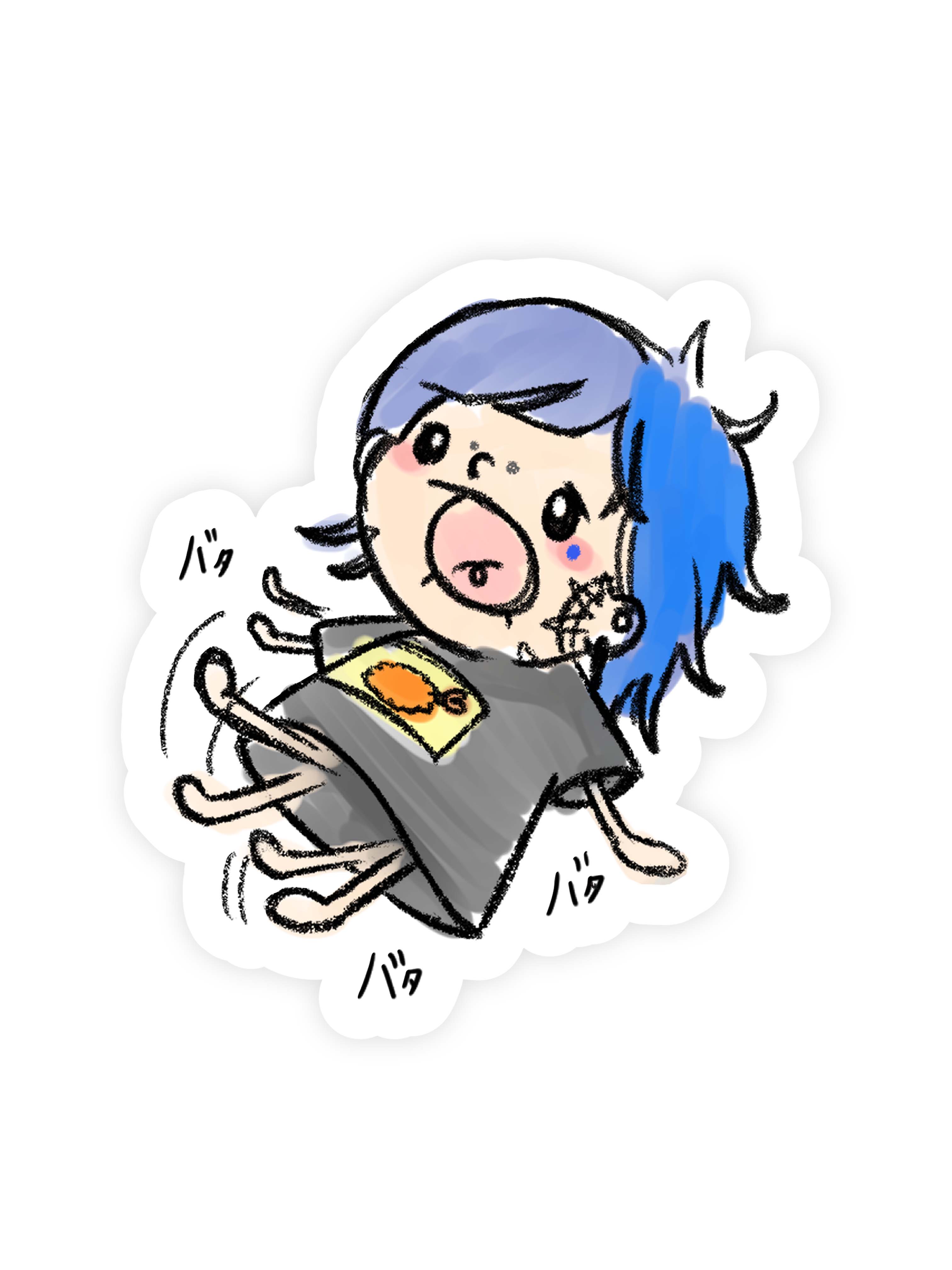 Chapi -Jitabata Chapi- Sticker