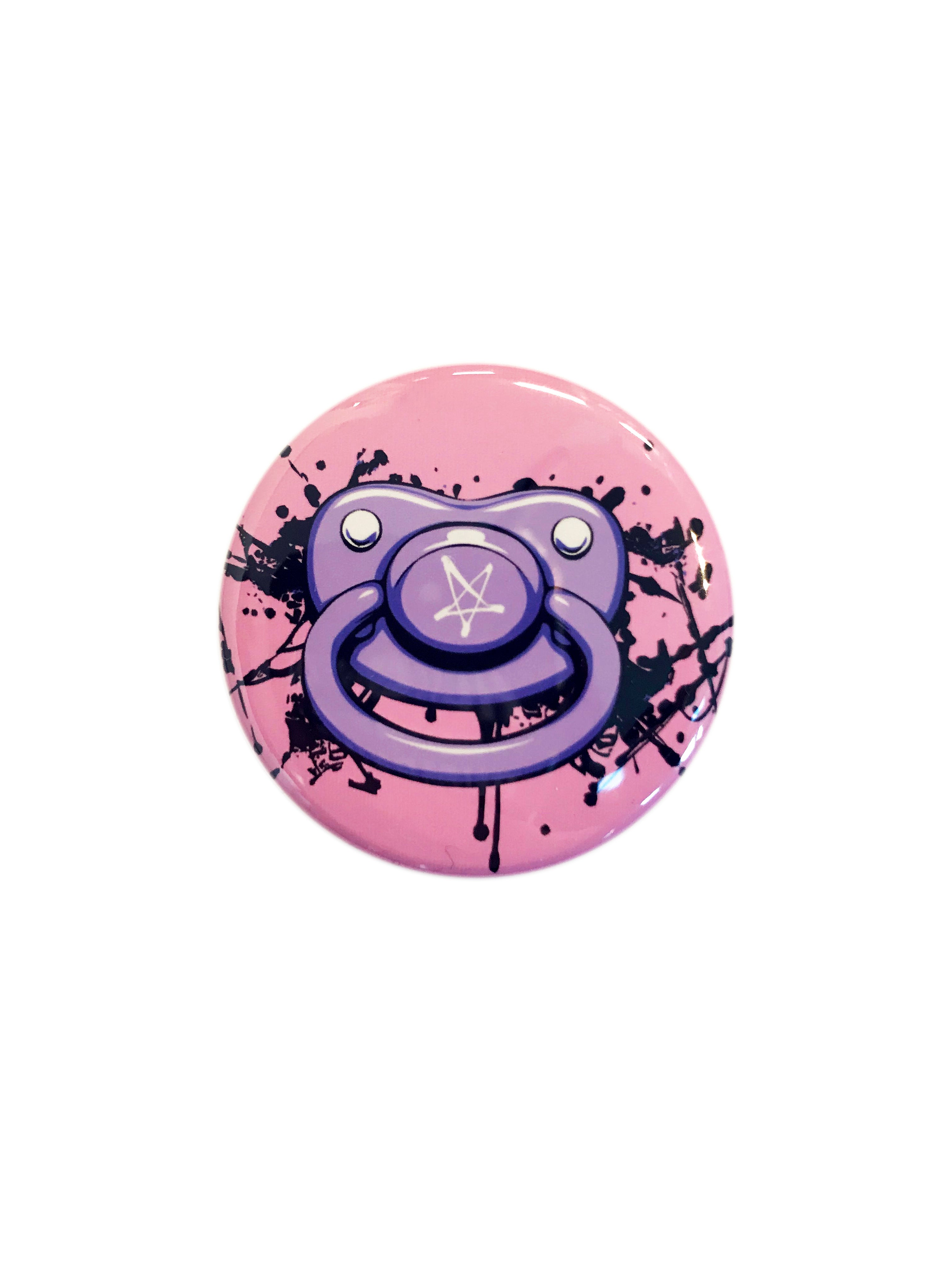Purple Babu Babu Button