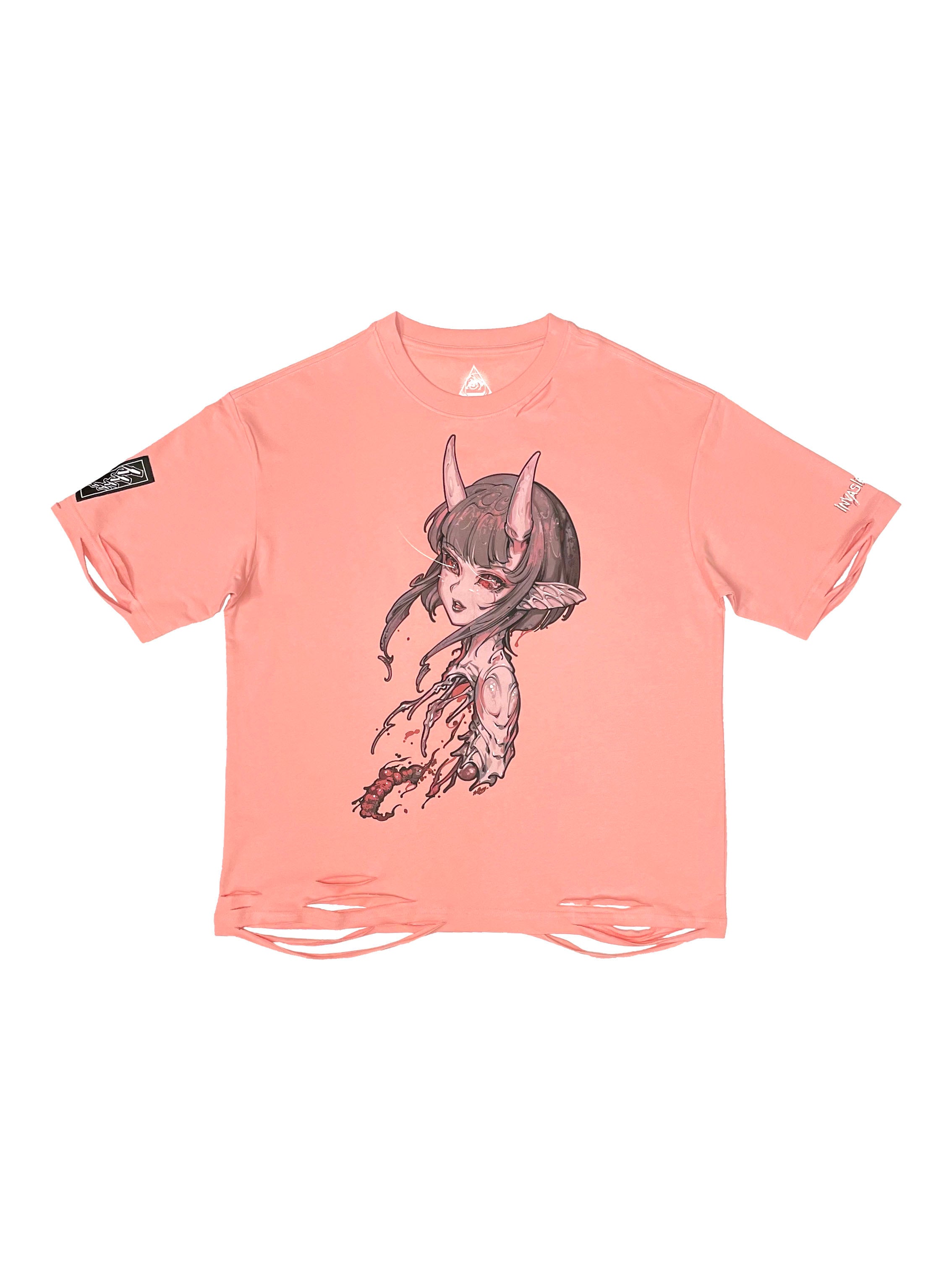 Chrysalis Tshirt (Flesh Pink)