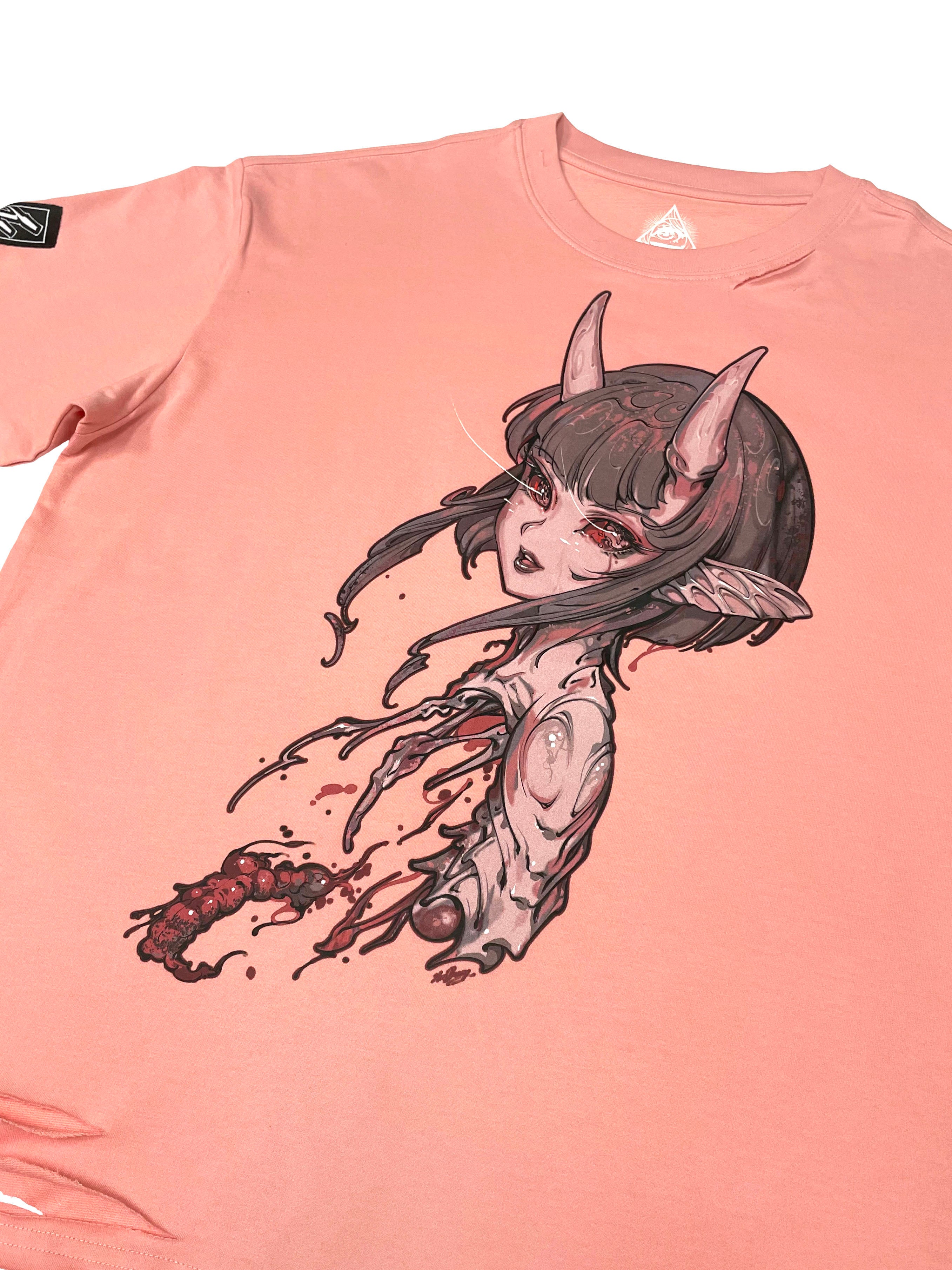 Chrysalis Tshirt (Flesh Pink)