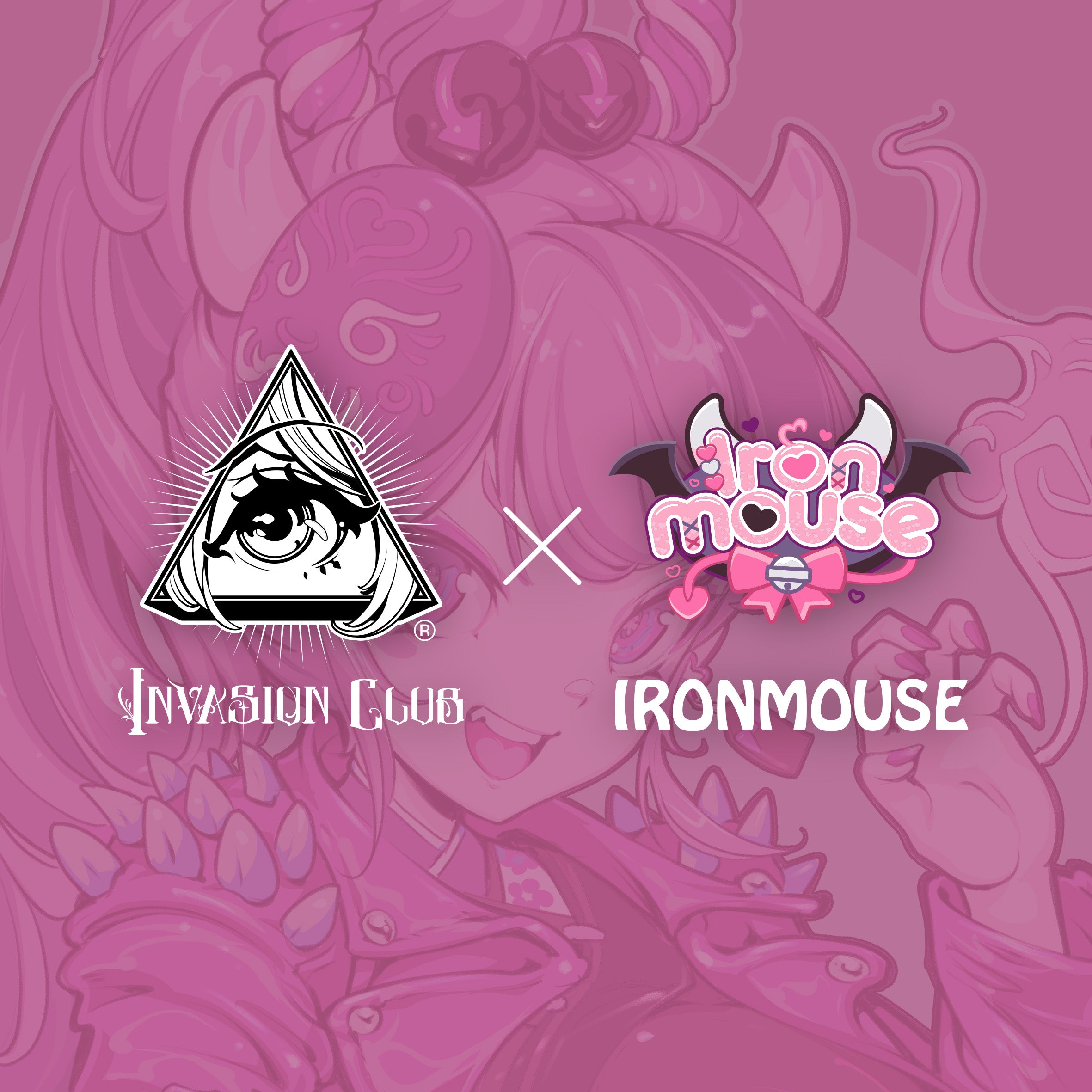 DROP: INVASION CLUB × IRONMOUSE COLLAB MERCH