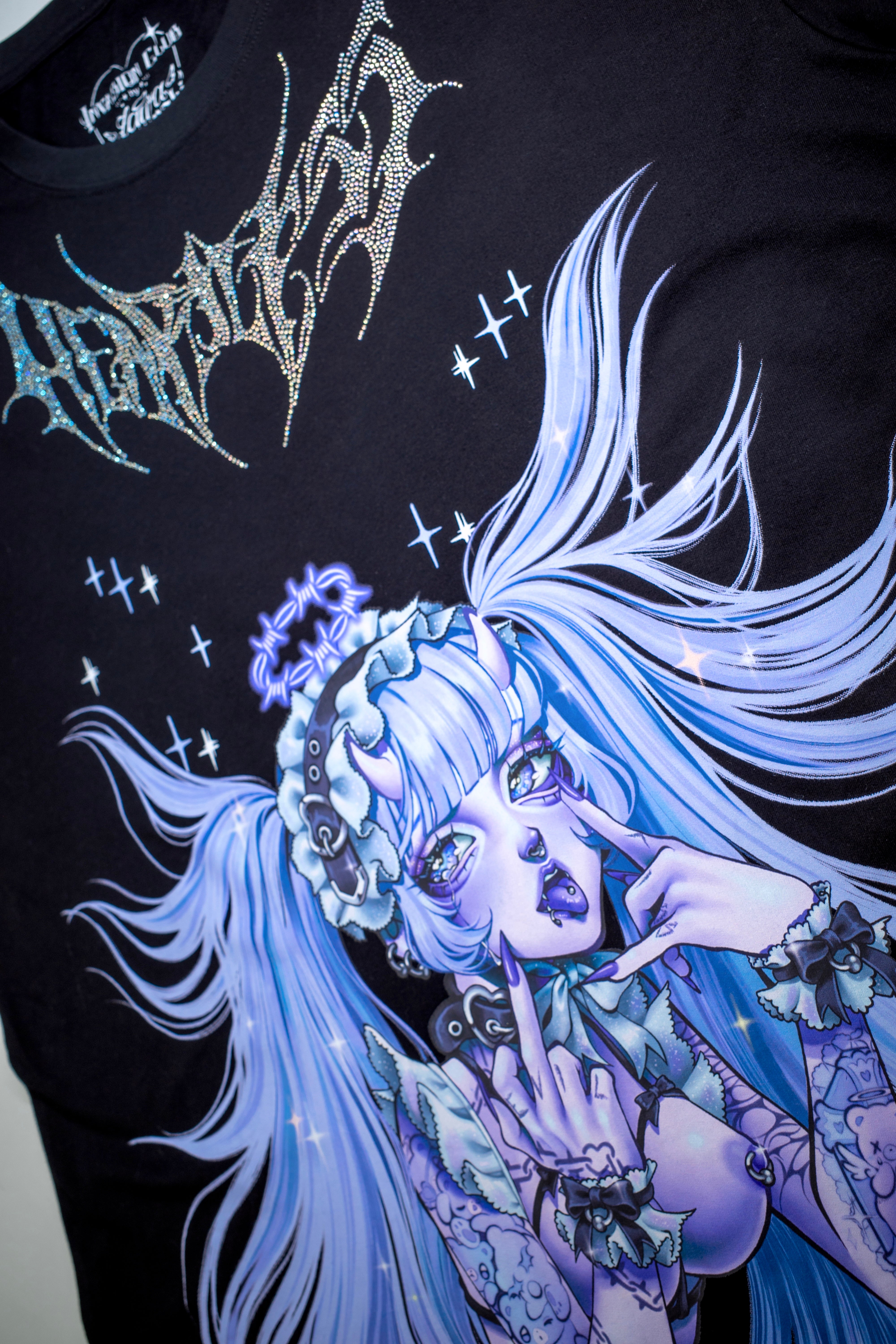 Heartless Shirt ♡ Blue – Invasion Club