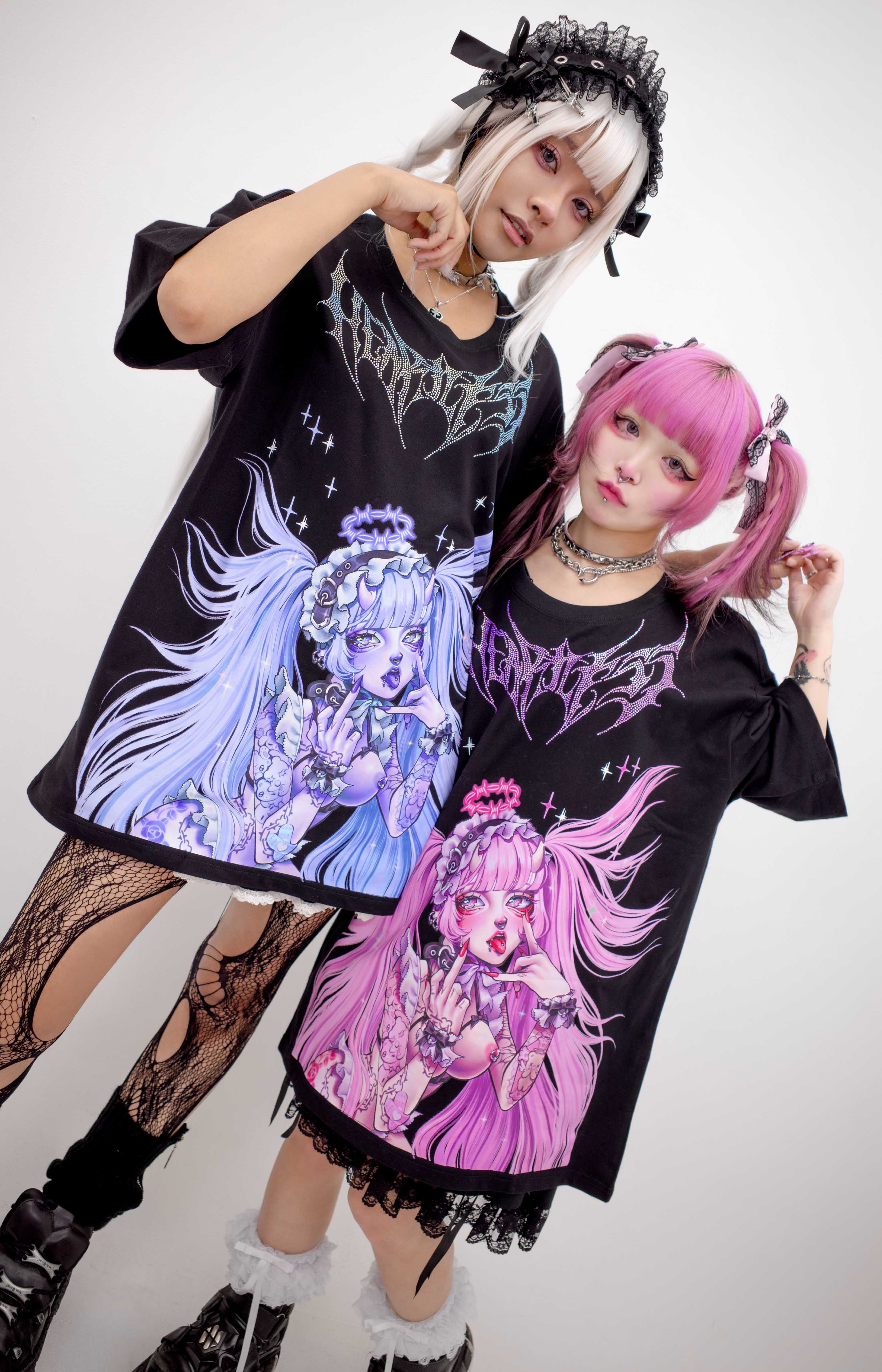 Heartless Shirt ♡ Blue – Invasion Club