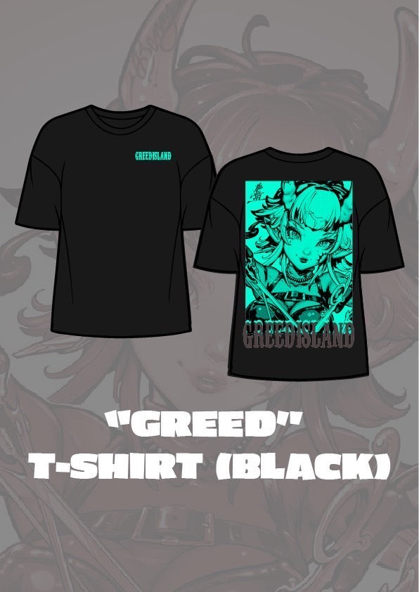 IC x GREED ISLAND Tshirt (Black)