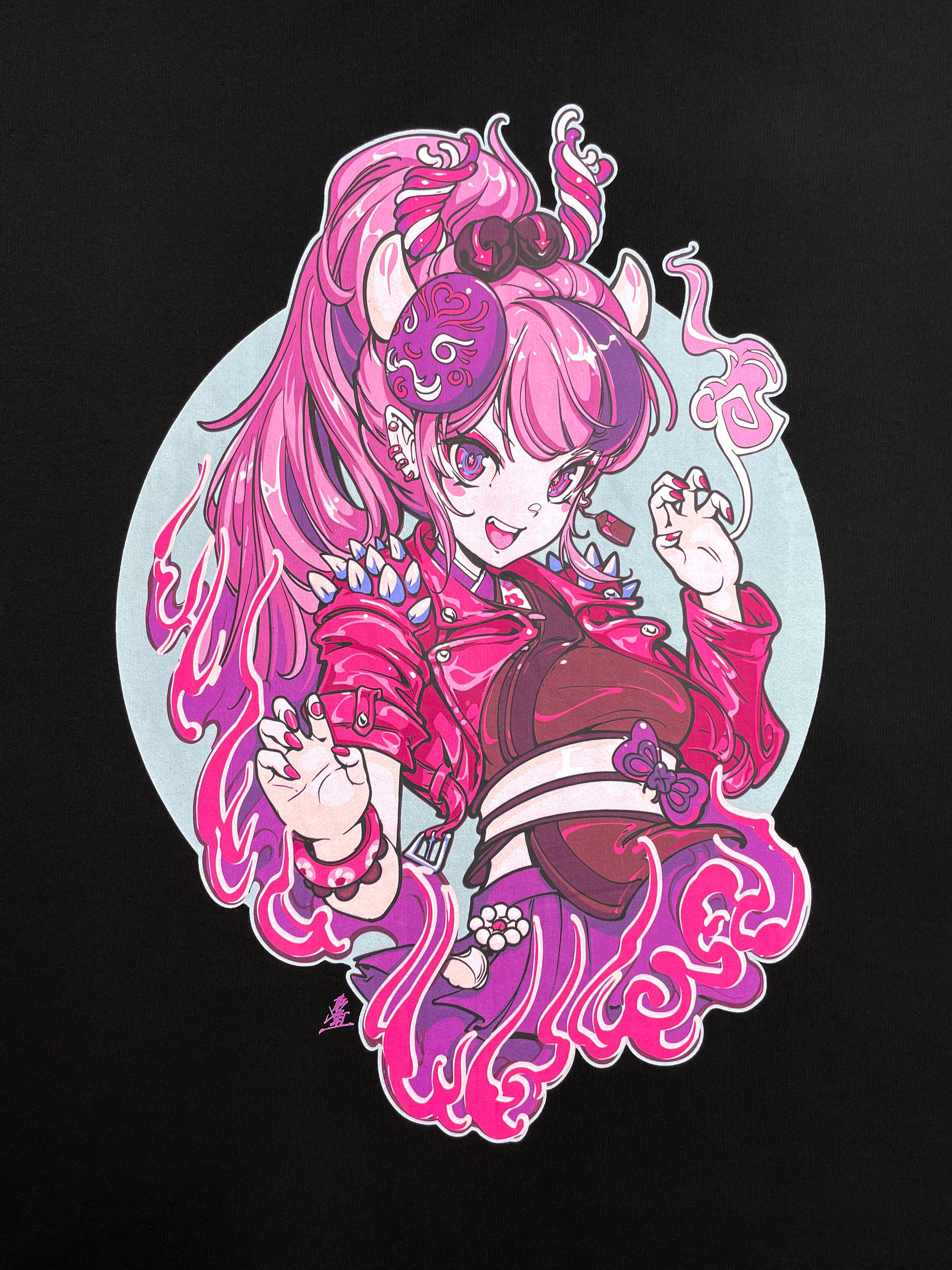 IC x Ironmouse Tシャツ (ブラック)