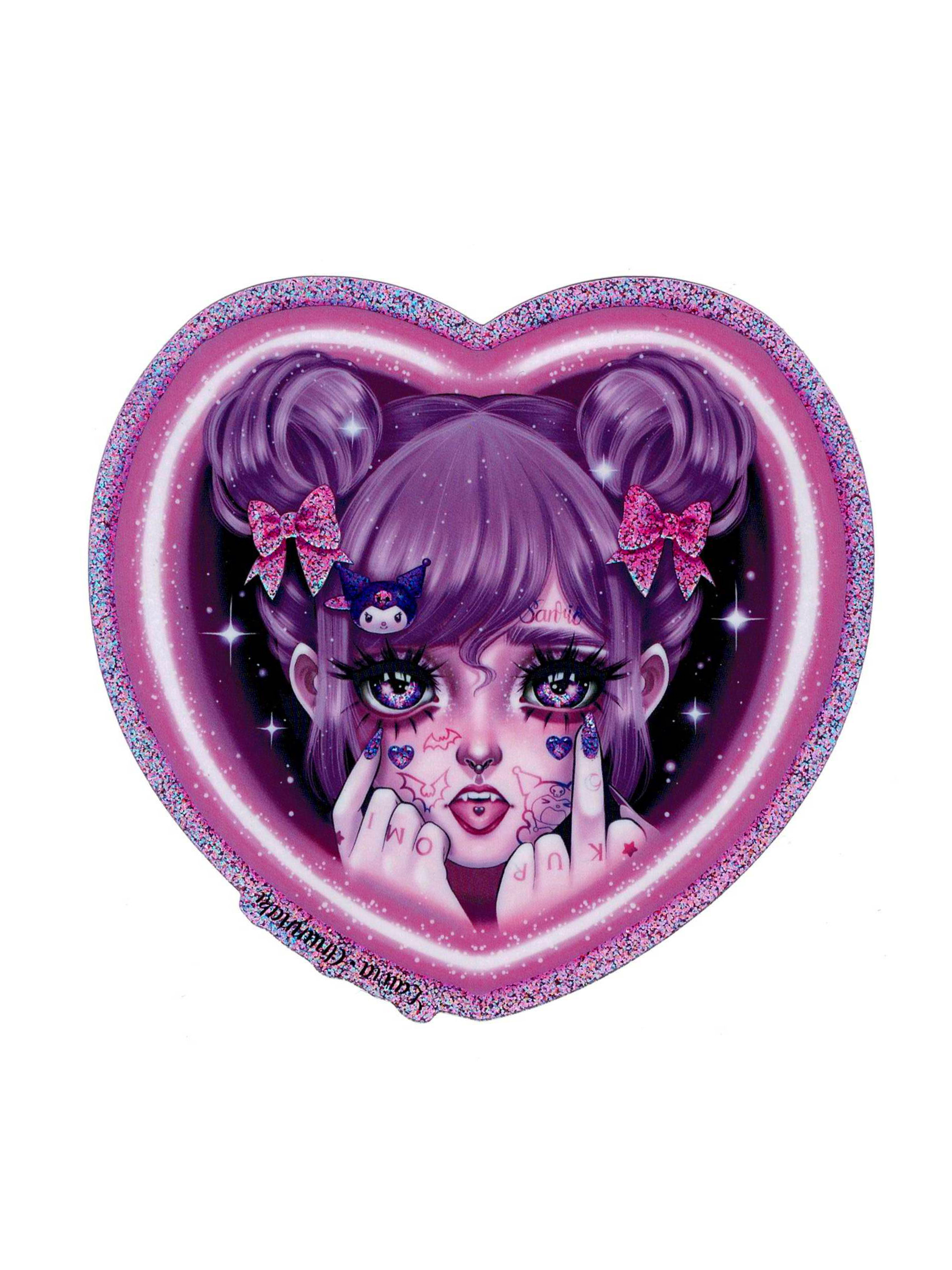 PURPLE VISION ♡ Vinyl Sticker