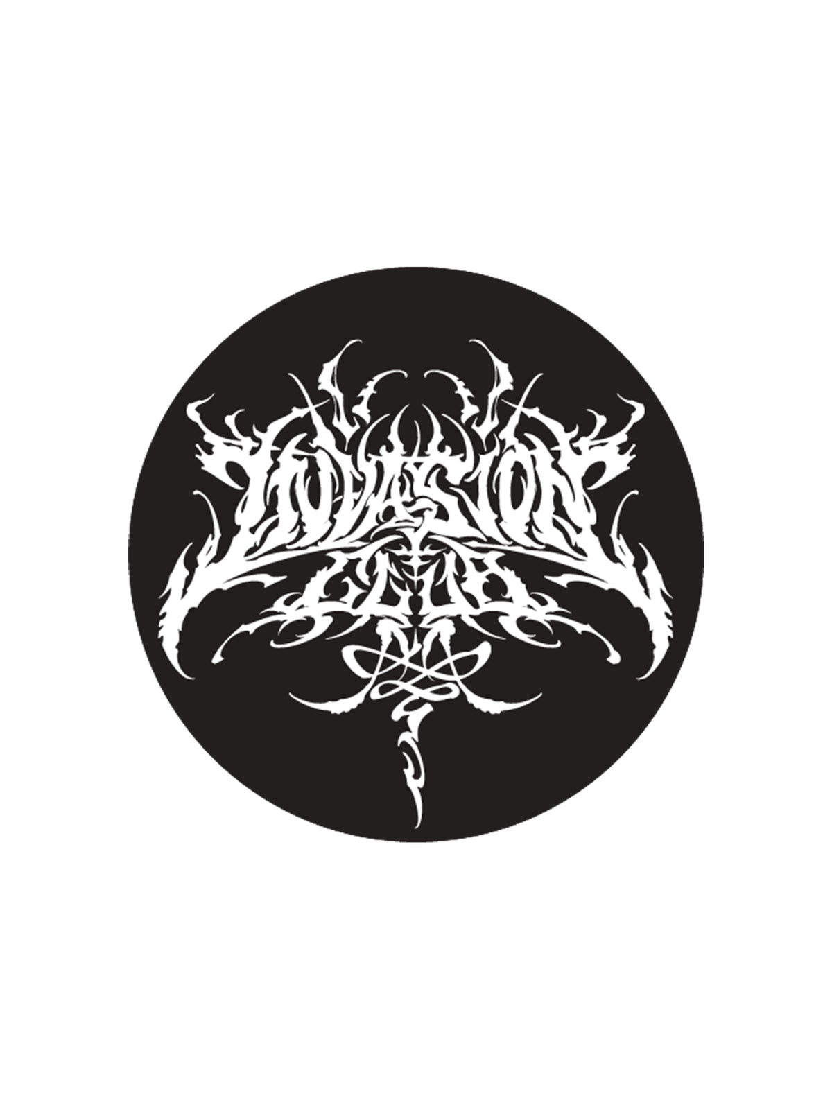 IC Xeno Logo Round Sticker – Invasion Club