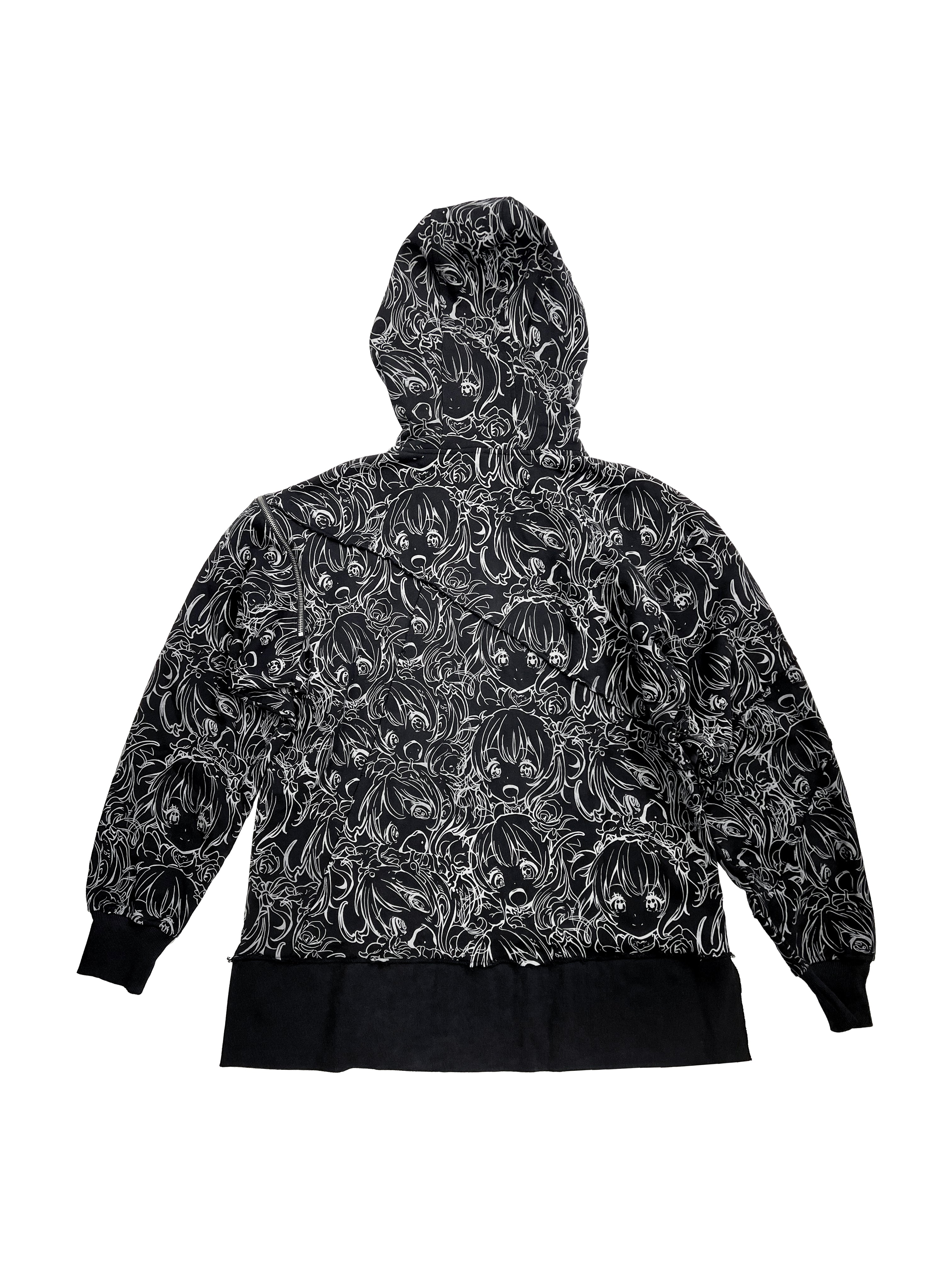 Corruption Arc Zip Hooded Pullover