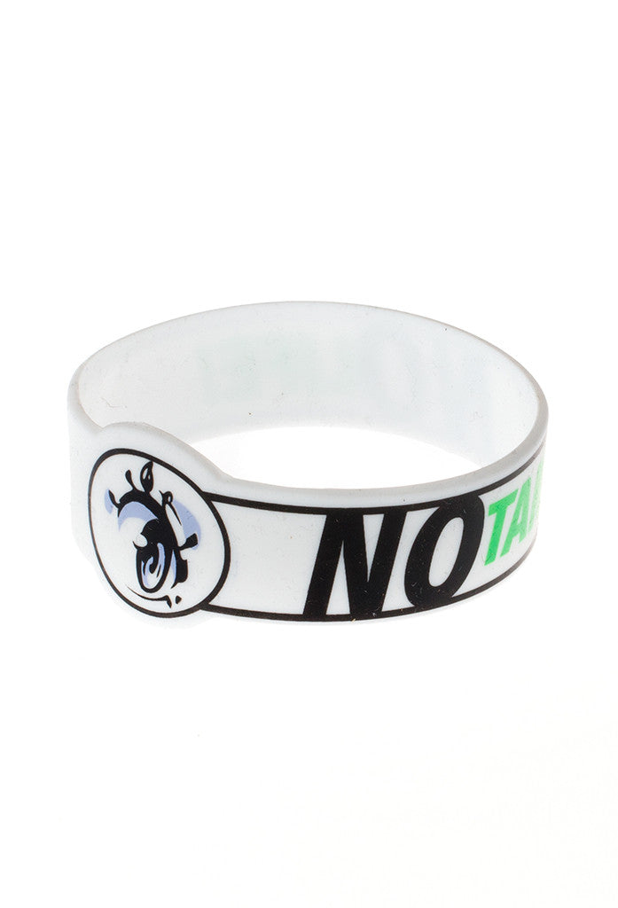NO-taku NO Life Wristband -  Rubber Wristbands - Invasion Club