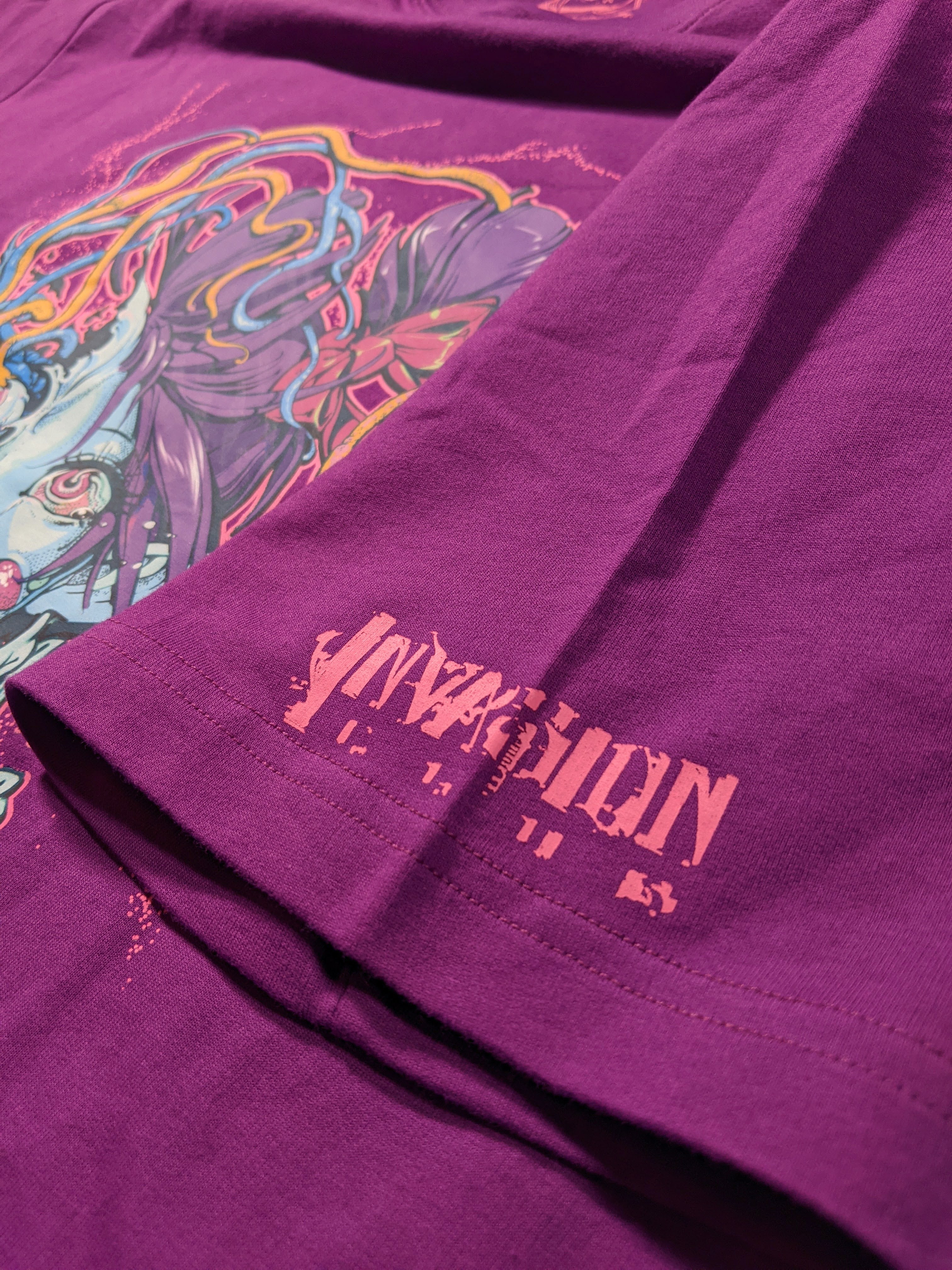 Conjugation Tshirt (Toxic Purple) – Invasion Club